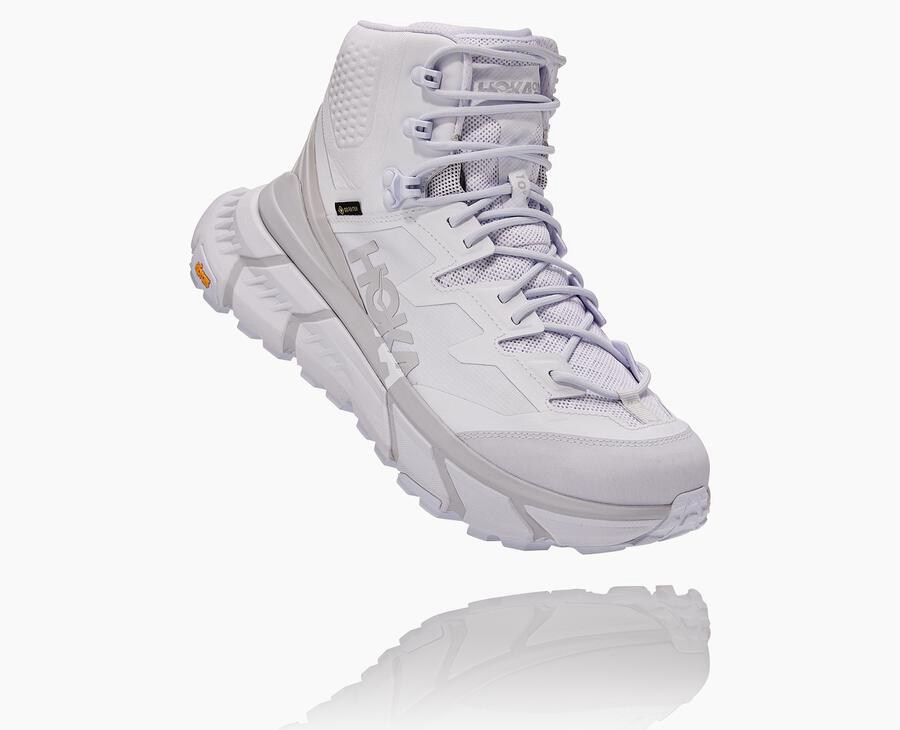 Hoka One One Hiking Boots Mens White - Tennine Hike Gore-Tex - 17530HYNU